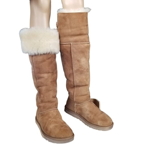 UGG over the knee Bailey button boots size 9 - Picture 2 of 16